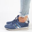 Niebieskie sneakersy damskie, półbuty M.DASZYŃSKI 2169-2