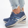 Niebieskie sneakersy damskie, półbuty M.DASZYŃSKI 2169-2