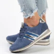 Niebieskie sneakersy damskie, półbuty M.DASZYŃSKI 2169-2