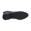 Czarne sztyblety damskie, botki SERGIO LEONE BT523 PU