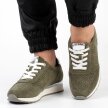 Zielone sneakersy damskie, półbuty JEZZI 2169-1