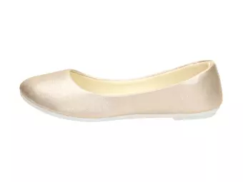 Beżowe baleriny, buty damskie Vinceza 13516