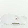 Białe skórzane sneakersy damskie na platformie Filippo Dp6739/25